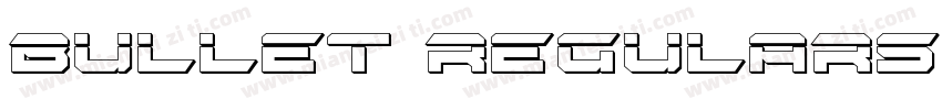 Bullet RegularScript字体转换